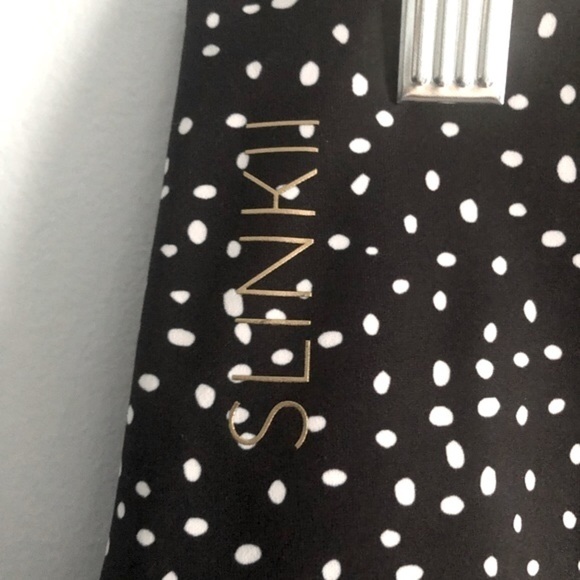 Slinkii Limited Edition 'Palmetto' High Rise Active Leggings Black White L - Picture 6 of 12
